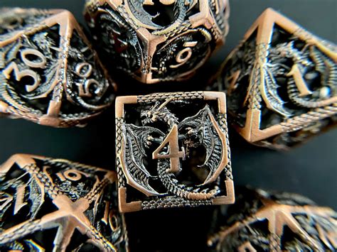 dragon metal dice box|metal dice sets.